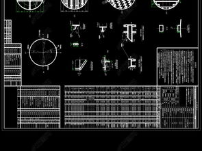 化工设计精馏塔cad图
